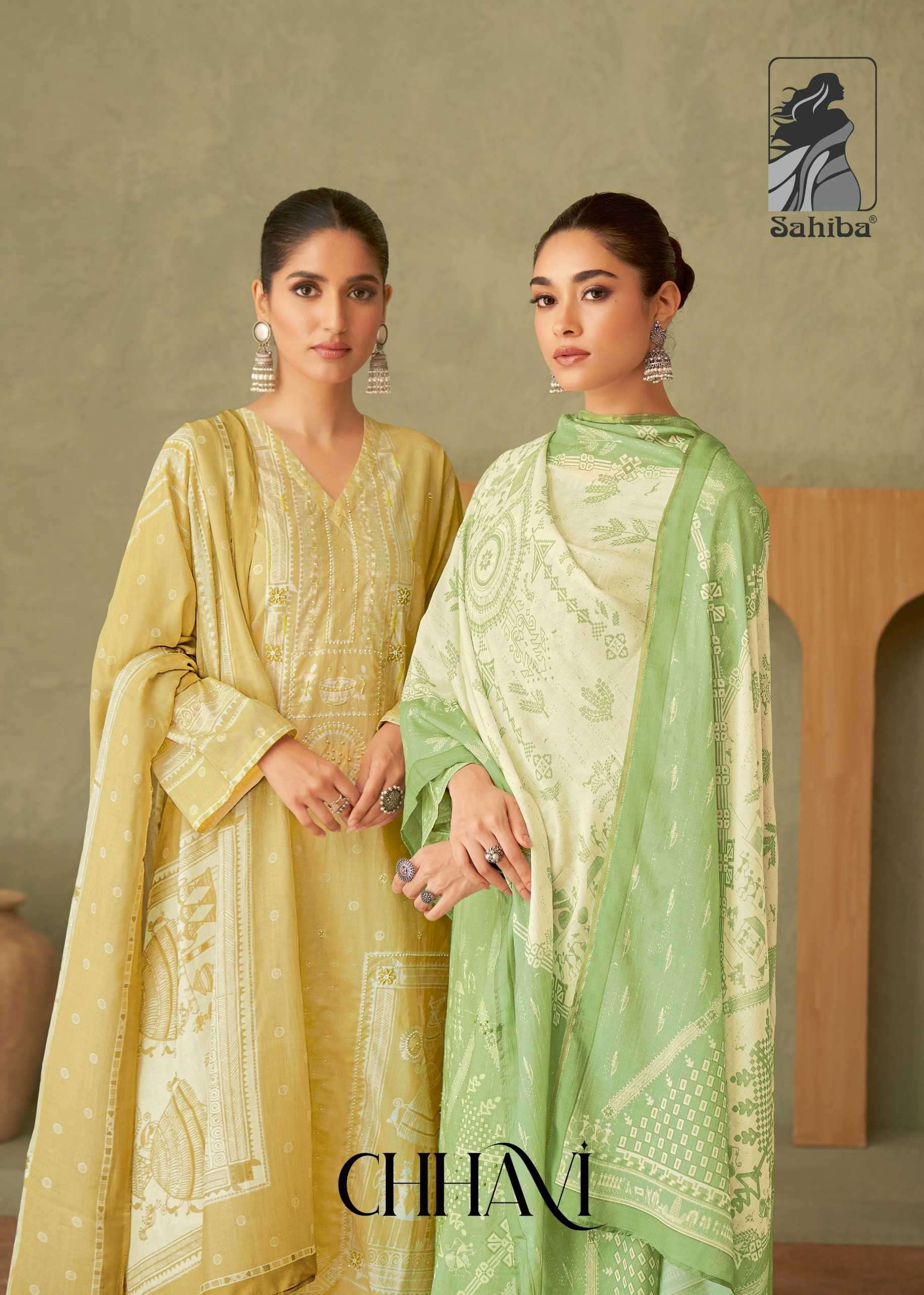 sahiba chhavi pure cotton lawn digital print suit 