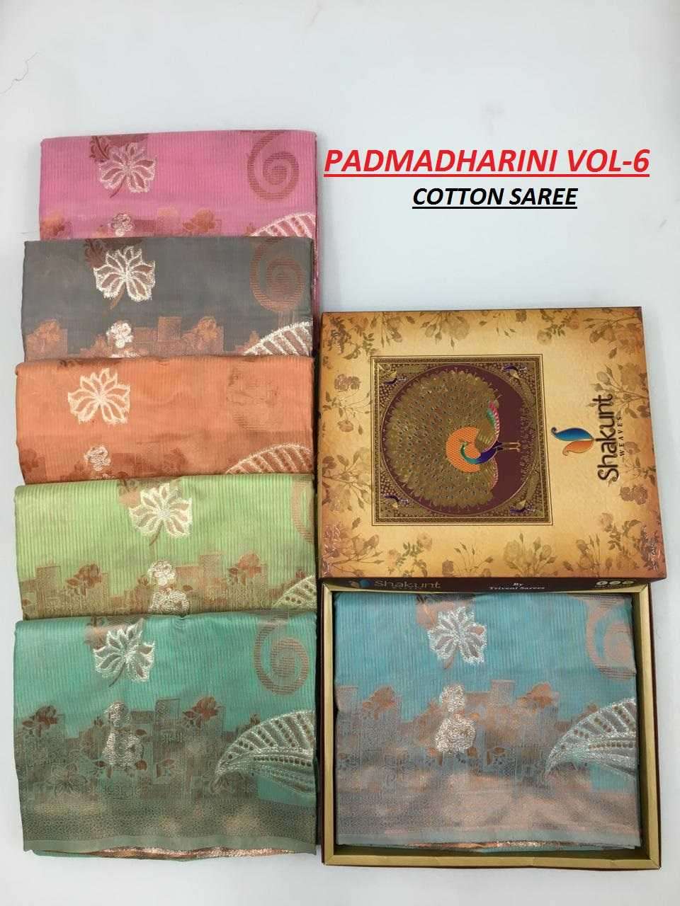 shakunt padmadharini vol 6 cotton saree