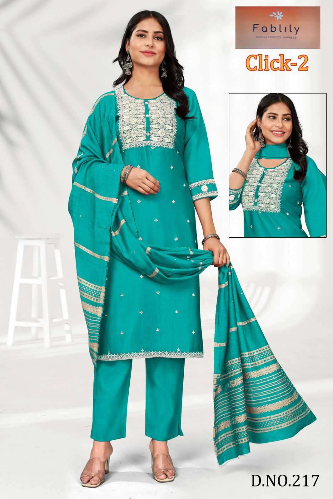 fablily click vol 2 series 201-222 modal readymade suit 