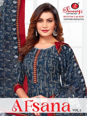 Ganeshji Afsana vol-2 series 2001-2010 Heavy Indo Cotton suit