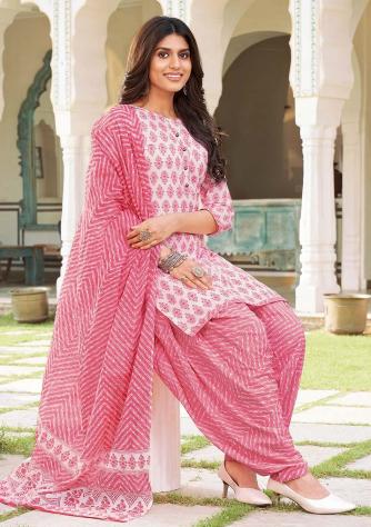 Ganpati Jaipuri Patiyala Special Vol-11 series 251-265 Pure Cotton suit