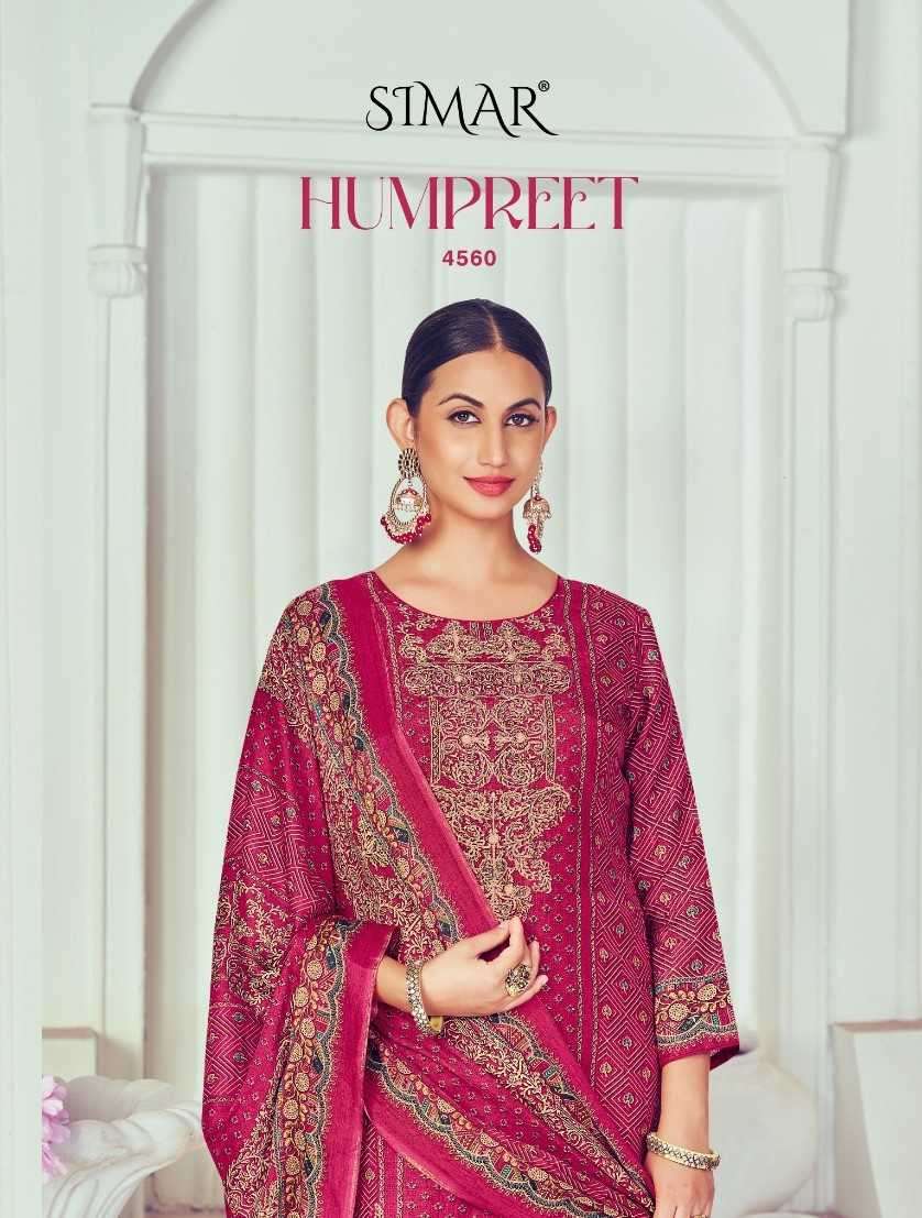 glossy hampreet series 4560 lea silk suit