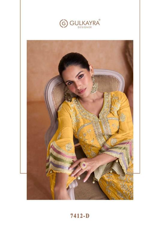 gulkayra liyana series 7412-7416 Real Chinon suit 