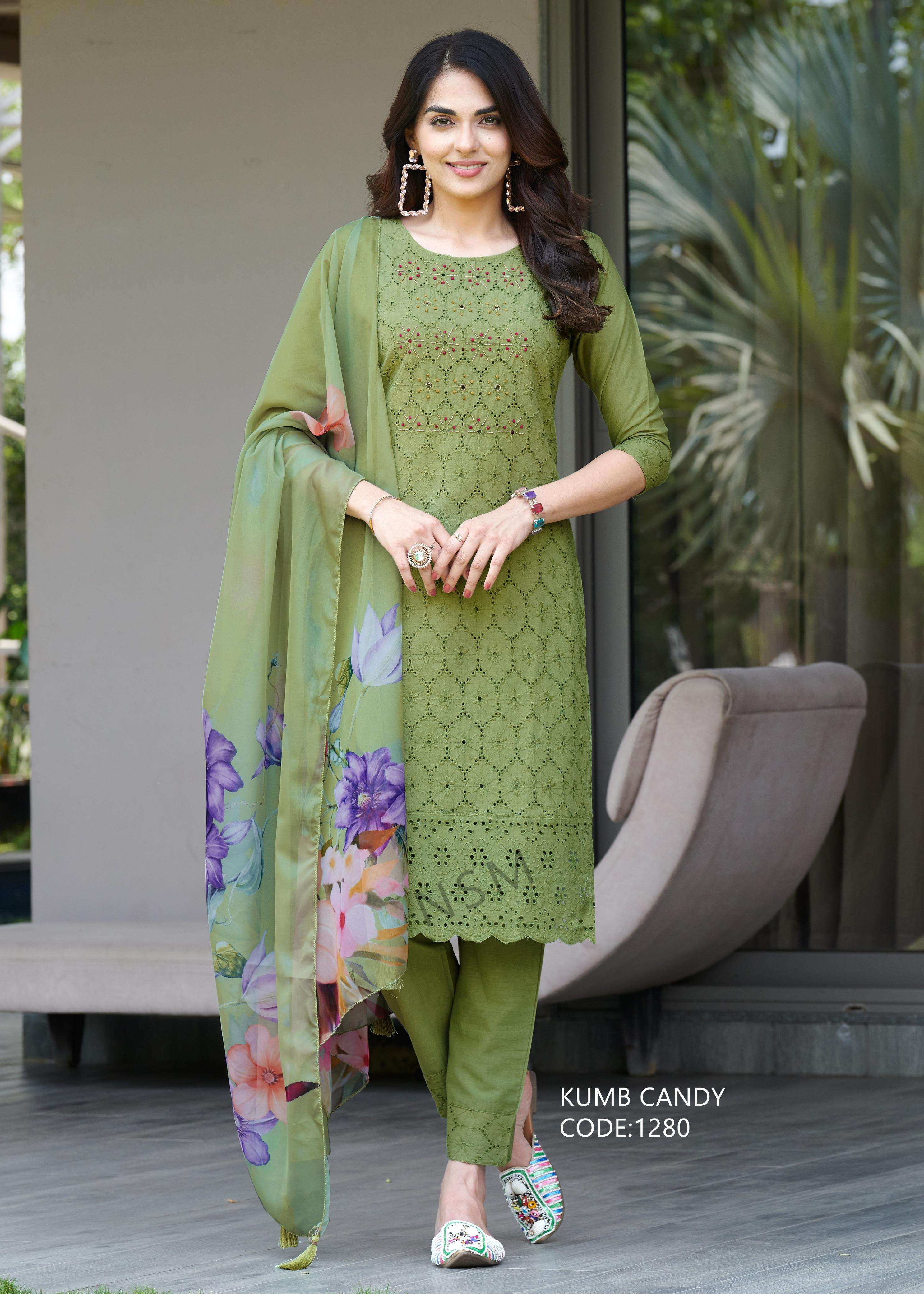 KUMB NEROBY designer  HEAVY COTToN readymade suit 