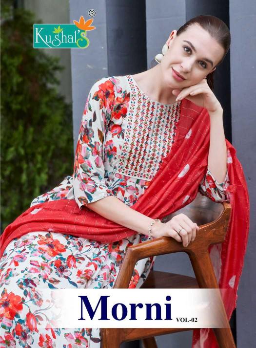 kushal morni vol-2 series 1001-1010 Rinkle readymade suit 