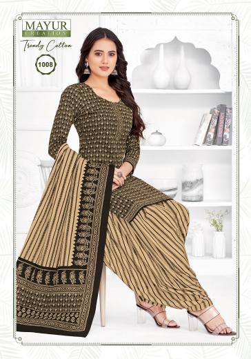 Mayur Trendy Cotton Vol-1 series 1001-1010 Pure Cotton suit