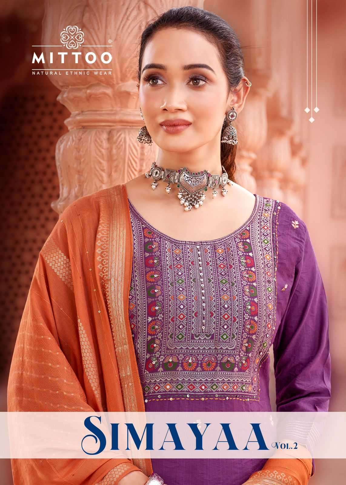 mittoo simayaa vol 2 series 2007-2012 Viscose Weaving readymade suit 