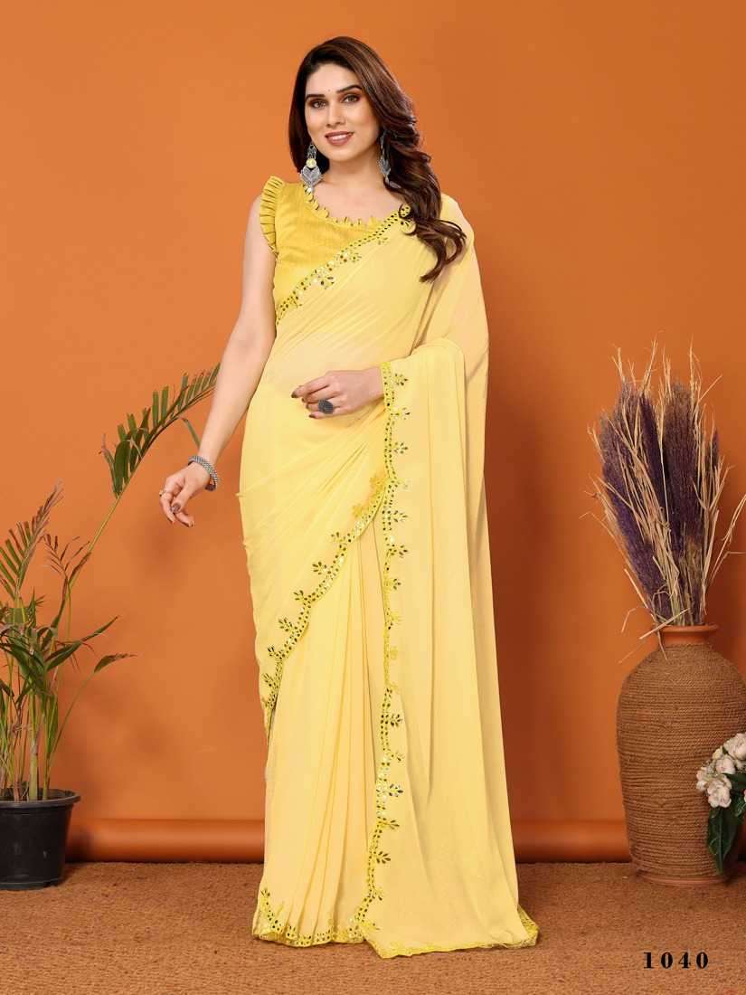 pr starwalk vol 5 series 1036-1040 Georgette saree