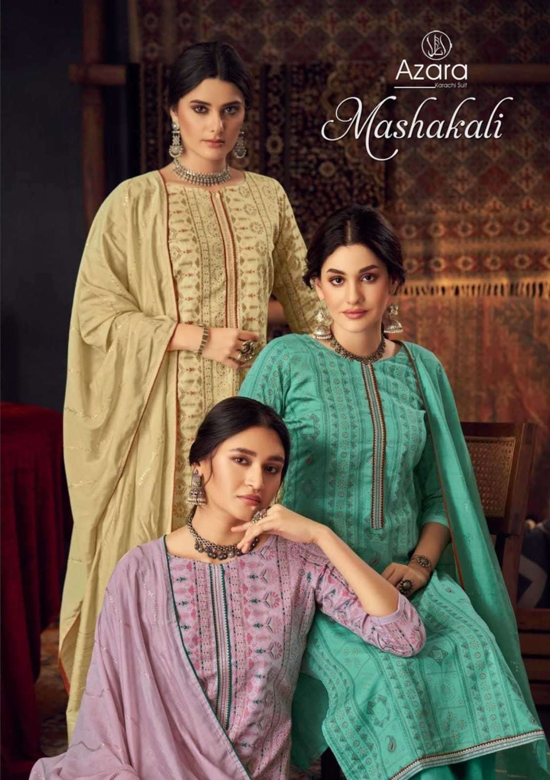 radhika mashakali series 71001-71008 zam cotton suit