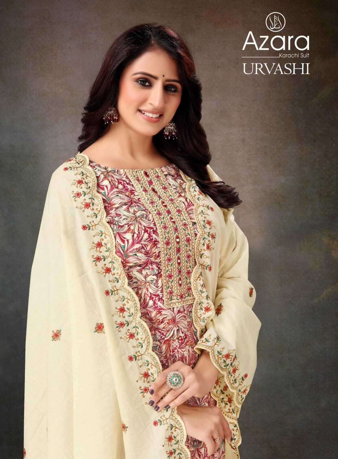 radhika urvashi series 1029 cotton suit