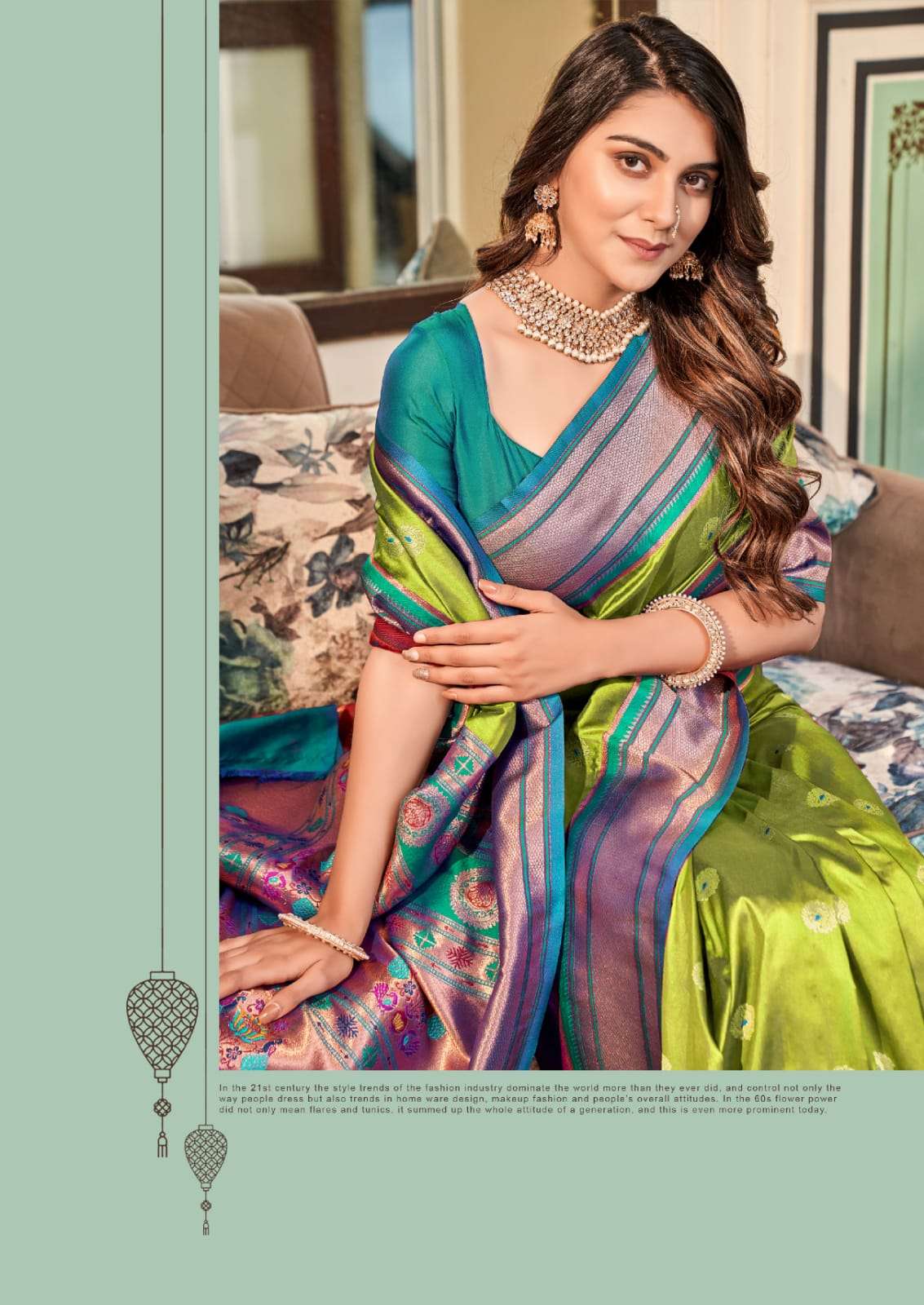 RajPath Apoorva Paithani vol-4 designer Soft Peshwai Paithani Silk saree