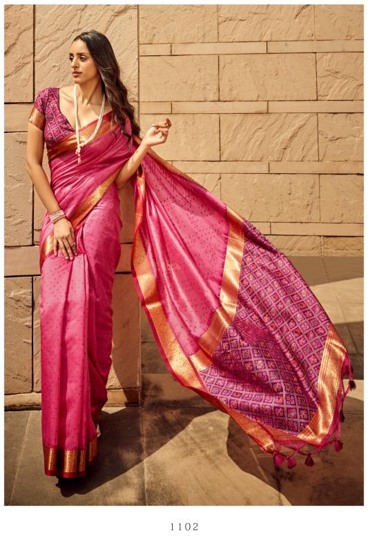 RAJTEX series 1101 TO 1106 HANDLOOM WEAVING SILK saree