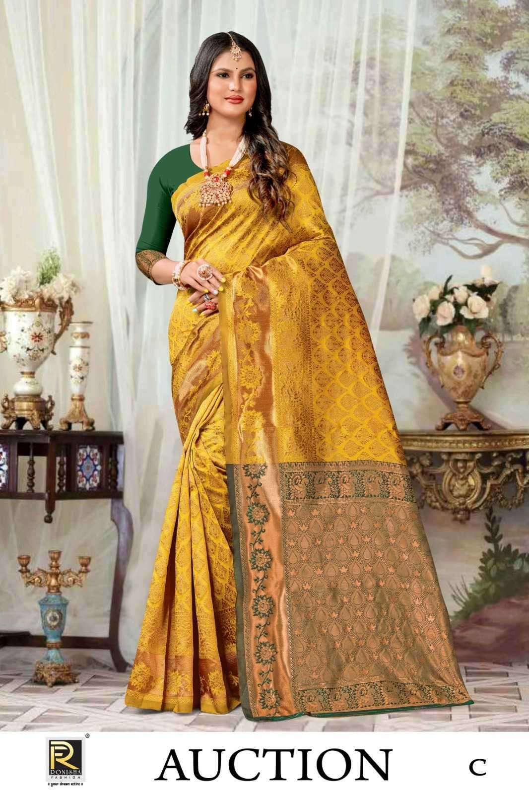 ranjna saree auction banarasi silk saree