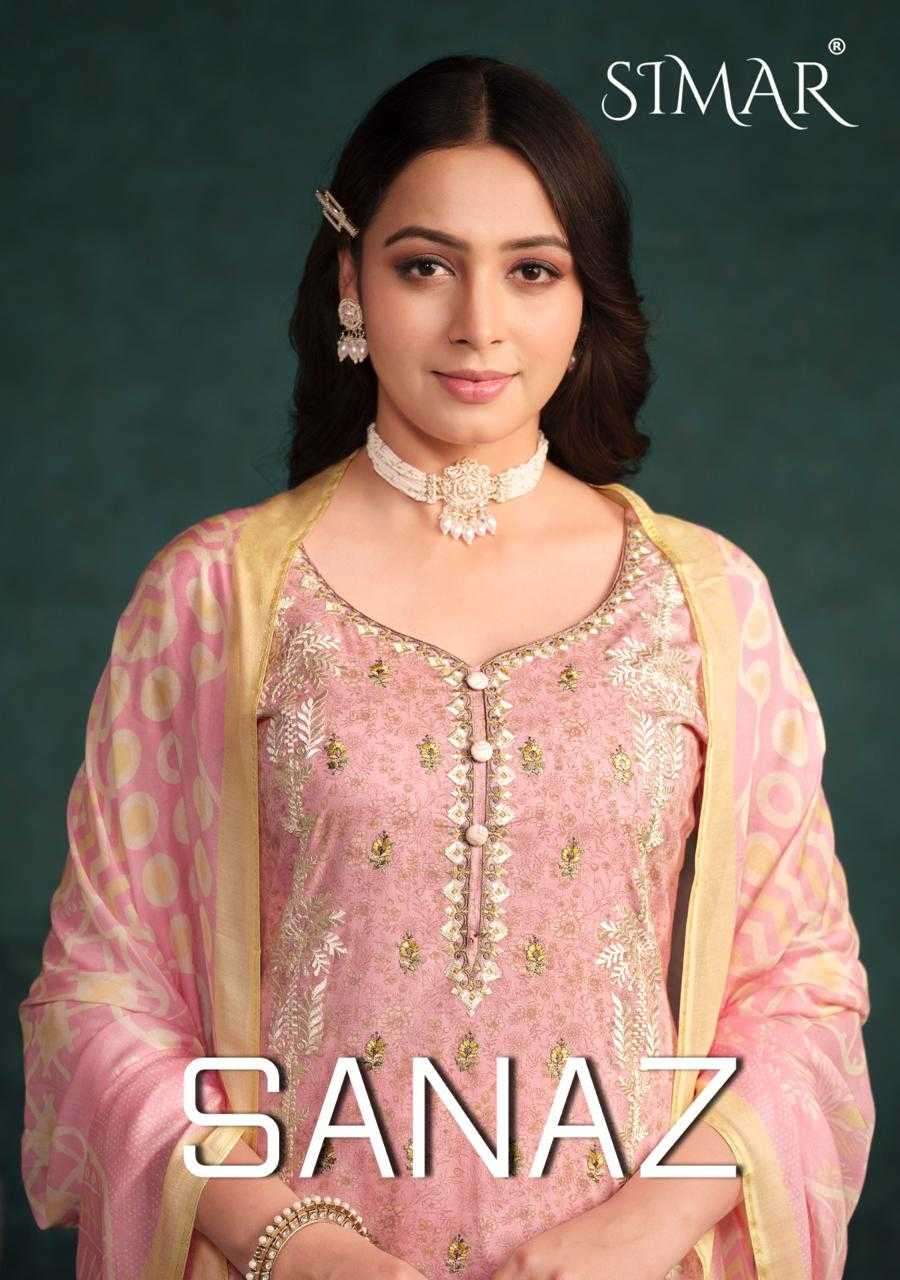 simar sanaz lawn series 5776 lawn suit 