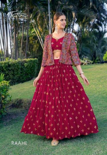 tattva pankhida vol 4 heavy georgette gown 