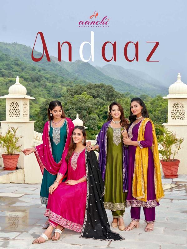 aanchi andaaz vichitra flair kali readymade stylish salwar kameez