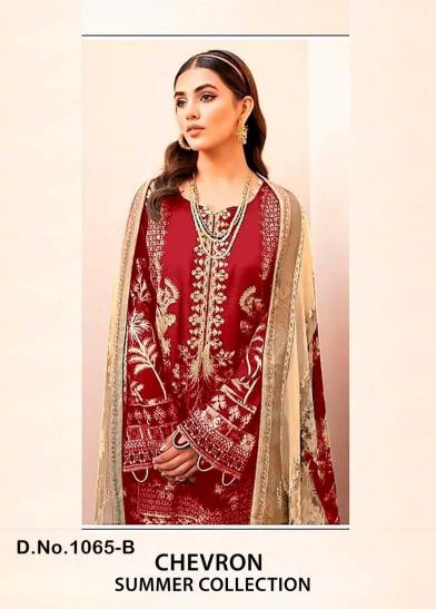 aasha designer chevron series 1065 Pure Cotton wholesale suit in surat 