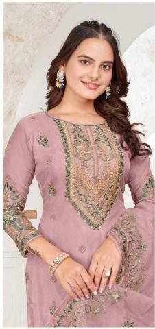 alzohaib 1015 Oragnza wholesale salwar kameez in surat