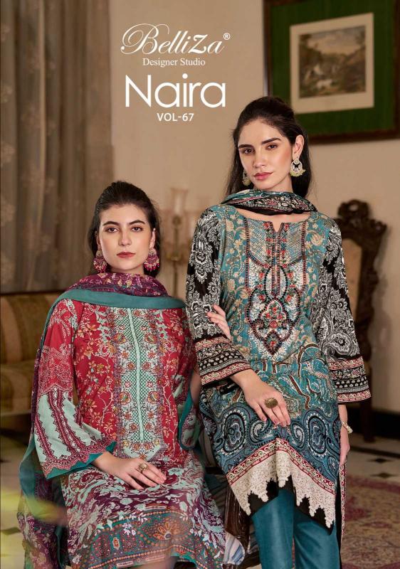 belliza naira vol 67 series 949001-949008 Pure Cotton wholesale salwar kameez in surat