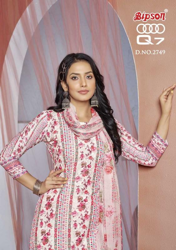 bipson prints audi q7 2749 Pure Cotton wholesale salwar kameez in surat