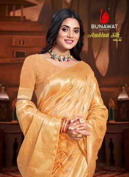 bunawat anubhuti silk vol 2 series 1001-1006 Cotton Silk saree