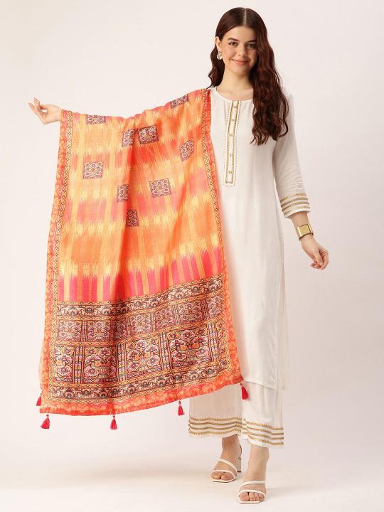 bunawat sangam dupatta vol 02 Cotton with tussle Dupatta 