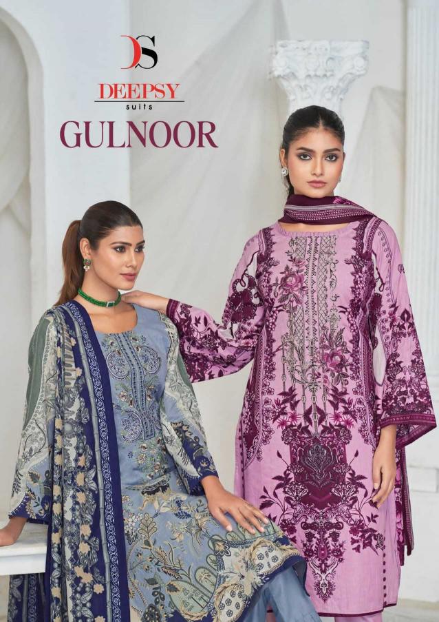 deepsy suits gulnoor series 1001-1006 Pure cotton wholesale salwar kameez in surat