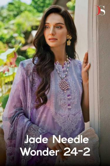 deepsy suits jade needle wonder 24 vol 2 series 1001 to 1006  pakistani cotton salwar suits