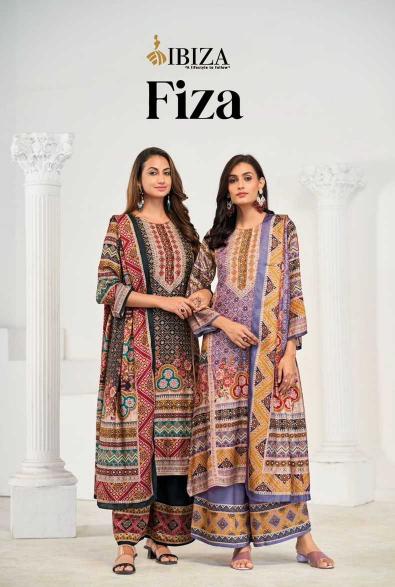 fiza by ibza series 10959 to 10962 bambarg muslin digital print modern pakistani dress material bambarg muslin digital print modern pakistani dress material