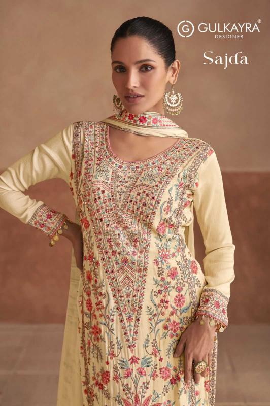 gulkayra sajda series 1001 Real Chinon wholesale readymade salwar kameez in surat