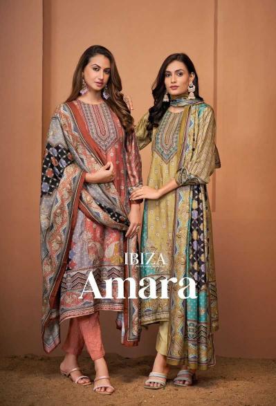 ibiza amara series 10955-10958 pure bemberg muslin  wholesale salwar kameez in surat