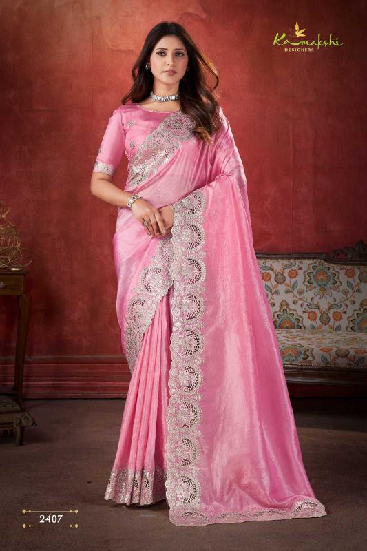 kamakshi aza series 2401-2409 Fancy Heavy saree