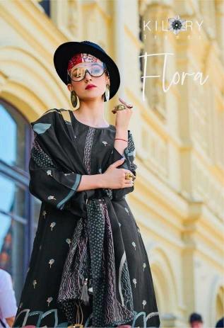 kilory trends flora series 035-042 pure viscose muslin wholesale salwar kameez in surat