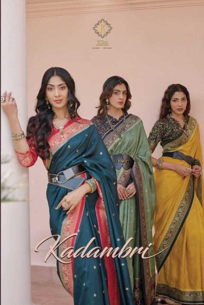 kira creation kadambri series 1901-1907 Soft viscose saree