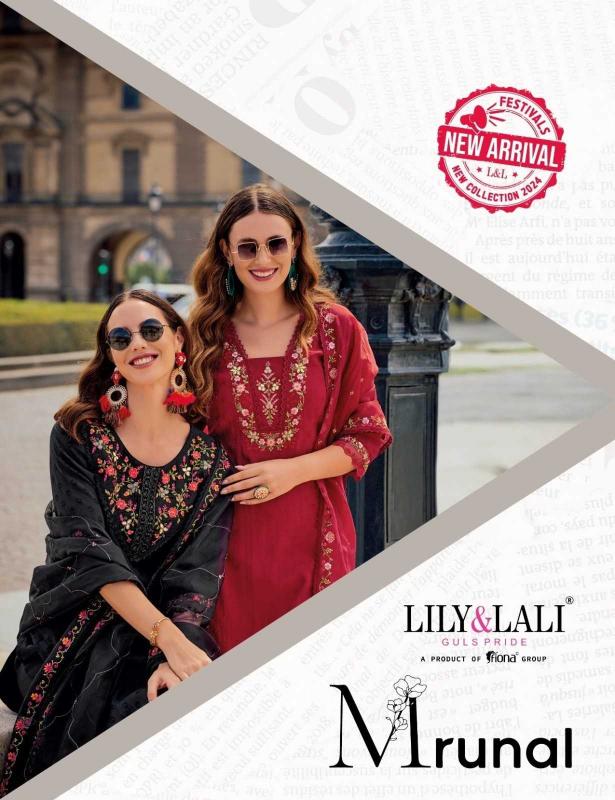 lily & lali mrunal series 21301-21306 silk wholesale readymade salwar kameez in surat