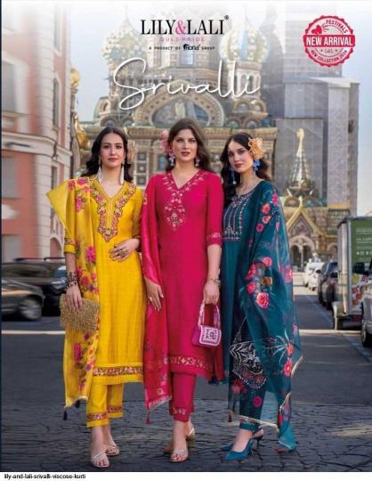 lily & lali srivalli series 20901-20906 Viscouse readymade suit 