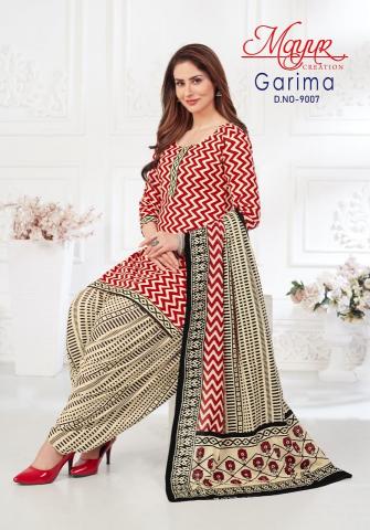 Mayur Garima Vol-9 series 9001-9010 Pure Cotton Printed  wholesale salwar kameez in surat