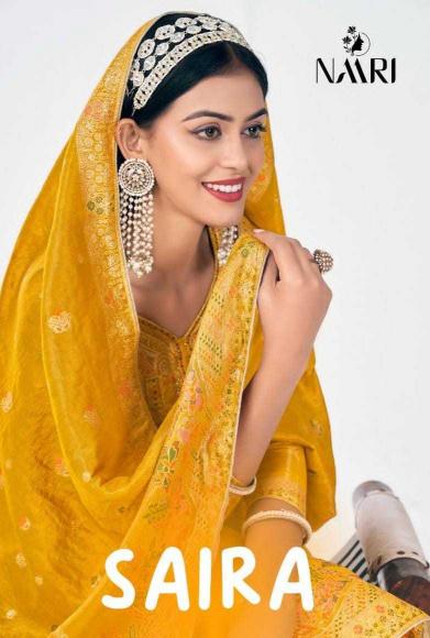 naari saira series 94001-94004 Pure Simer jacard wholesale salwar kameez in surat