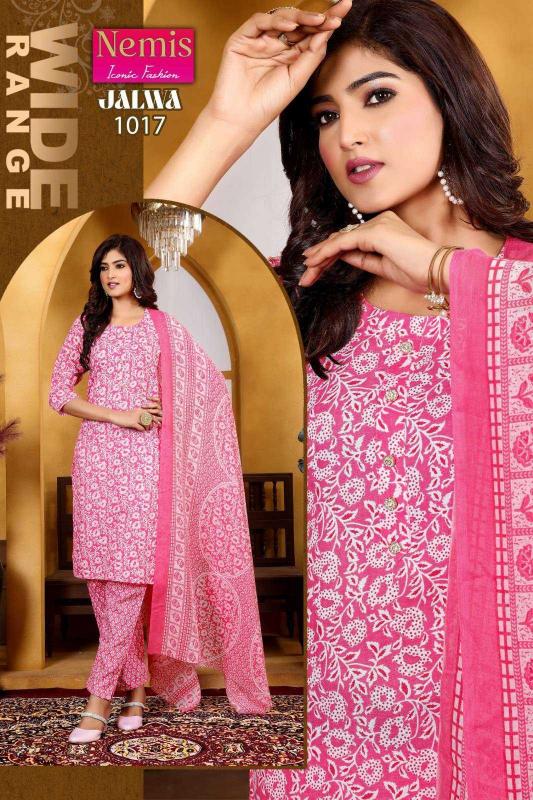 nemis jalwa series 1001-1023 capsule print readymade suit 