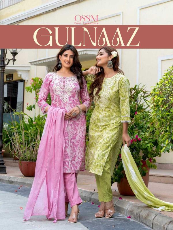 ossm gulnaaz series 101-106 Premium Flex Print readymade suit 