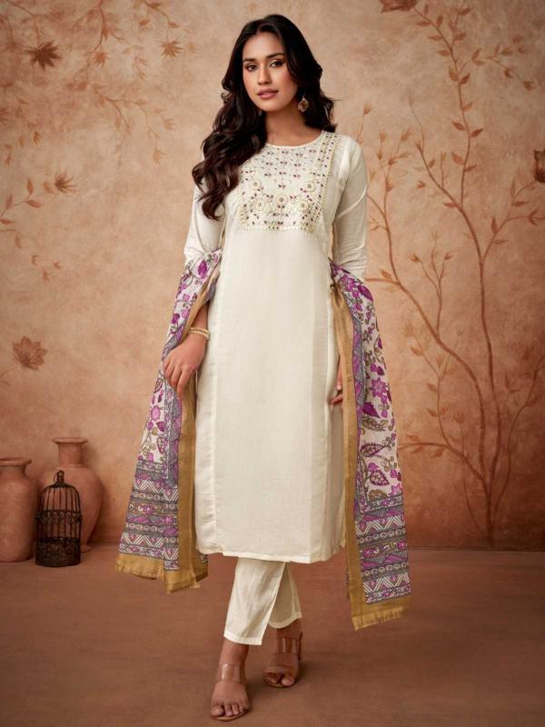 pr tanisha vol 6 series 1037-1041 Viscos Chanderi wholesale readymade salwar kameez in surat