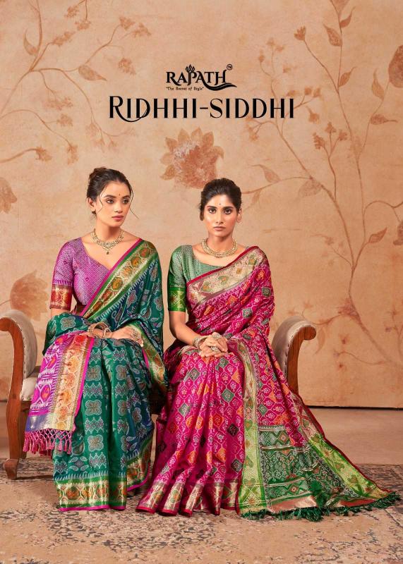 rajpath riddhi siddhi series 350001-350006 Patola Silk saree