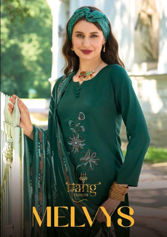 rang fashion melvys series 1001-1004 Pure Muslin suit