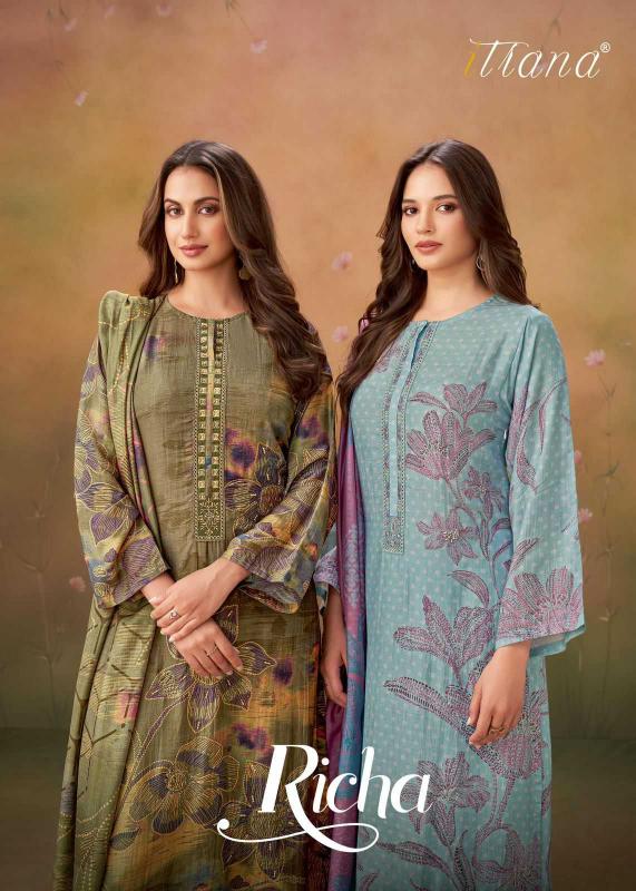 sahiba richa unique muslin digital print  wholesale salwar kameez in surat