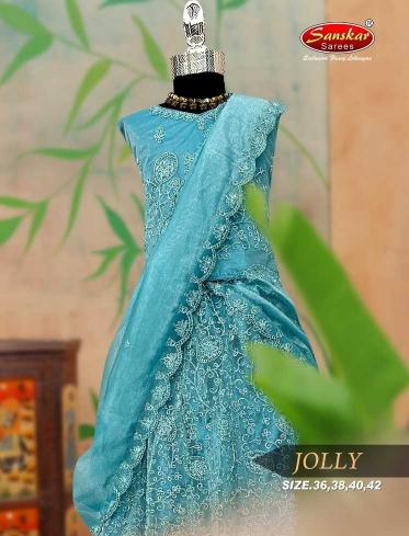 sanskar style jolly twill smart net wholesale lehenga in surat