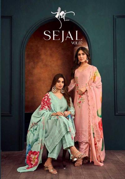 sejal vol 2 by radha georgette premium modal pakistani salwar kameez