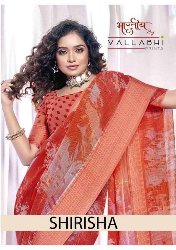 shirisha by vallabhi comfy wear georgette saree for women