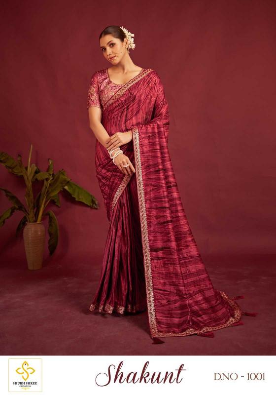 shubh shree creation shakunt wholesale saree in surat