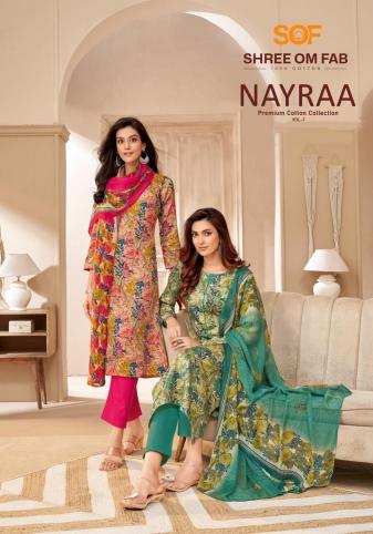 Sof Nayraa Vol-1 series 1001-1010 Heavy Cotton wholesale salwar kameez in surat