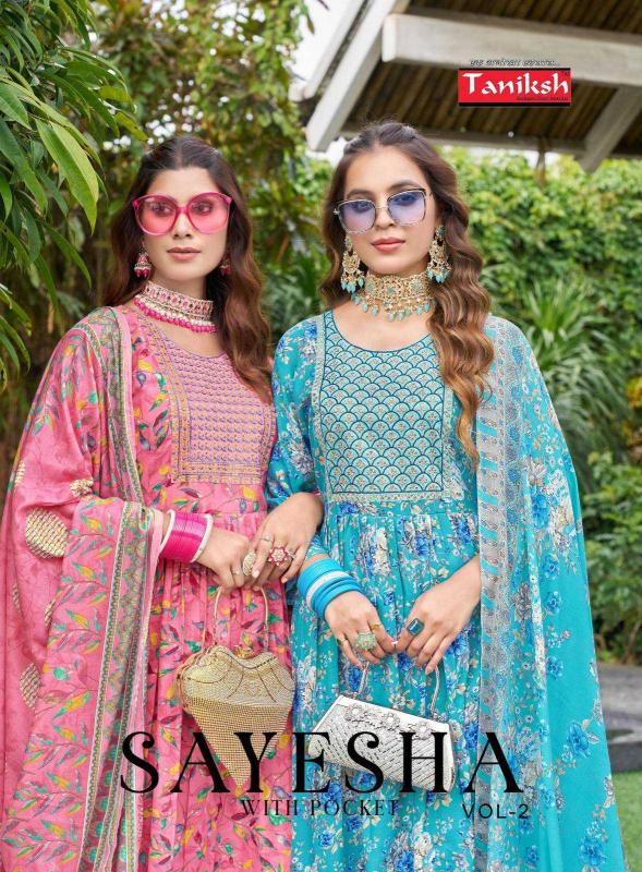 taniksh sayesha vol 2 series 2001-2008 cotton wholesale readymade salwar kameez in surat